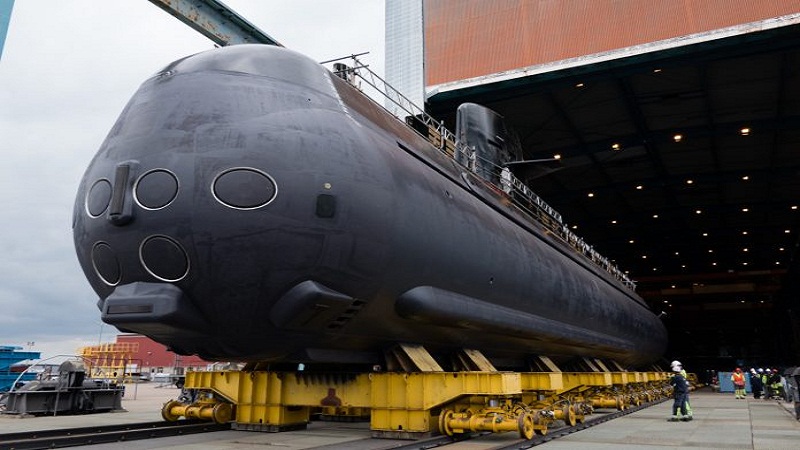 أُكملت أول غواصة من فئة - جوتلاند تحديث منتصف عمرها في حوض بناء السفن كوكومس في يونيو من العام الماضي