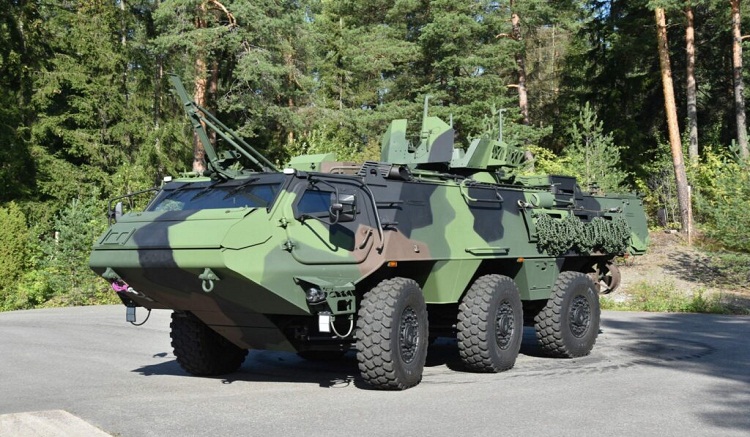 تم تصميم CAVS المستندة إلى Patria 6 × 6 ليتم استخدامها كمركبة حاملة لعدد كبير من معدات المهمة