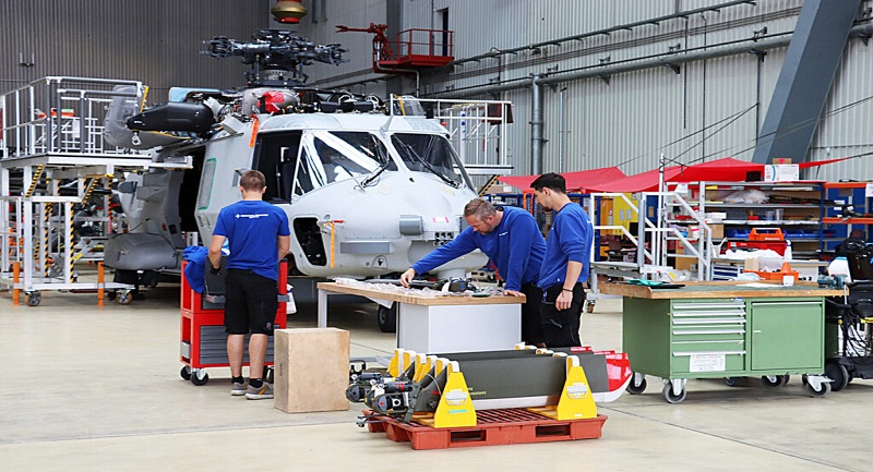 نحن نبحث عن موظفين مؤهلين لإصلاح NH90