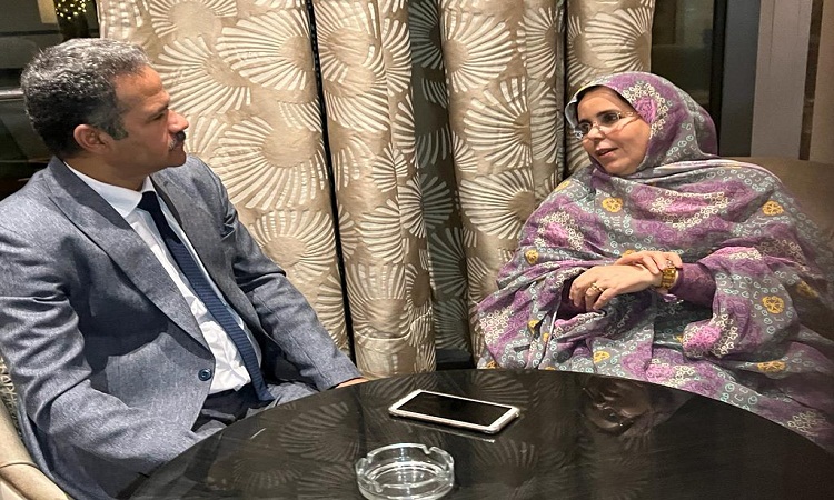 أم كلثوم المصطفى أمين عام مساعد حزب الإصلاح الموريتاني