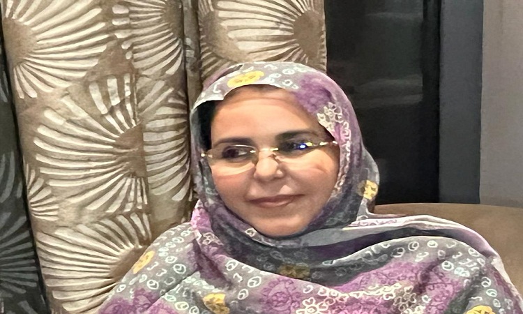 أم كلثوم محمد المصطفى أمين عام مساعد حزب الإصلاح الموريتاني