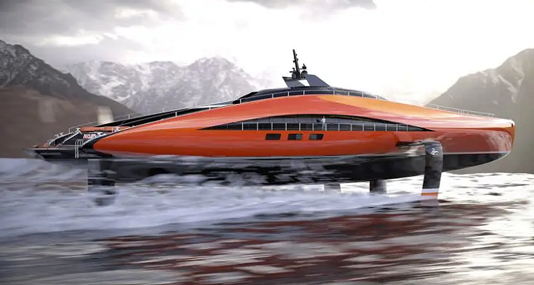 الريشة - اليخت الهايدروفويل الفاخر