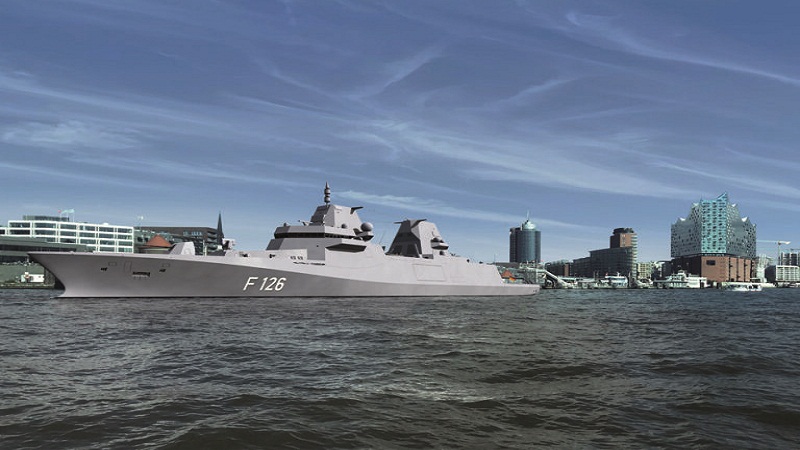 انطباع فني عن F126 في هامبورغ