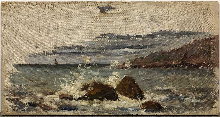 بلايا ديل أورزان - آكورونيا 1895. متحف بيكاسو بيكاسو برشلونة. فوتوجاسول