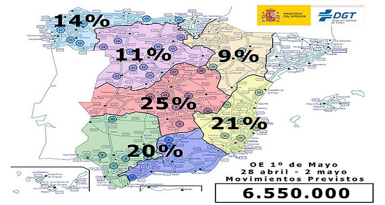 خريطة السفر المخطط لها