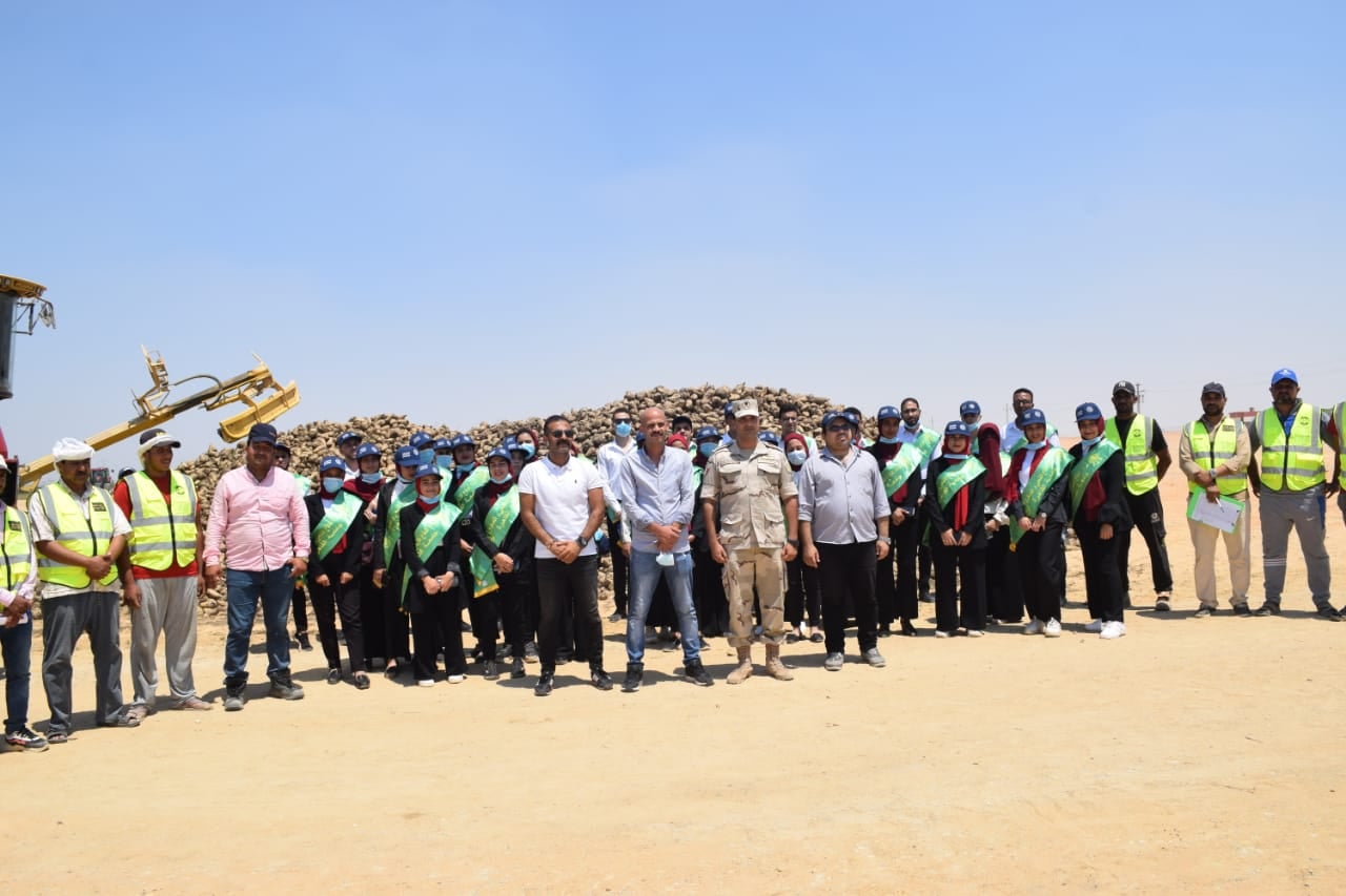 زيارة طلاب جامعة القاهرة