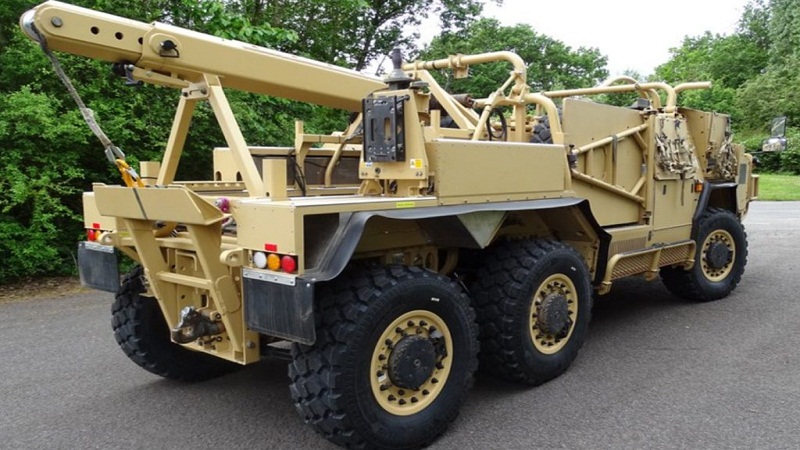 سوباليفت والمحور الثالث يميزان مركبة الاسترداد الخفيفة التي سيحصل عليها الجيش البريطاني هذا الربيع