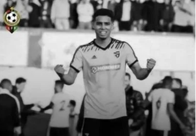 لاعب كرة قدم ليبي 