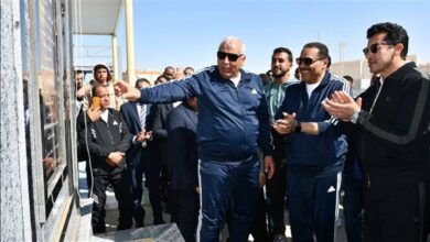 وزير الشباب ومحافظا الوادي الجديد ومطروح