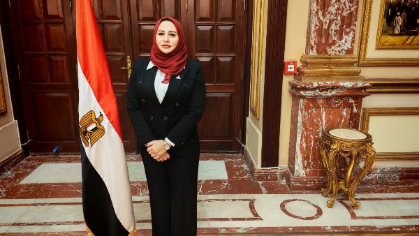 النائبة شيرين صبري، عضو مجلس الشيوخ