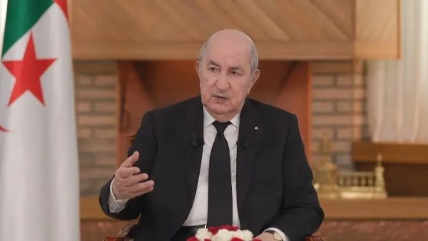 الرئيس الجزائري عبدالمجيد تبون