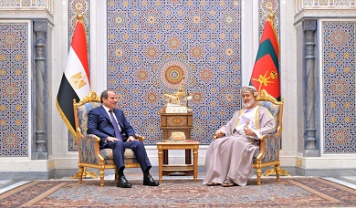 السيسي وسلطان عُمان