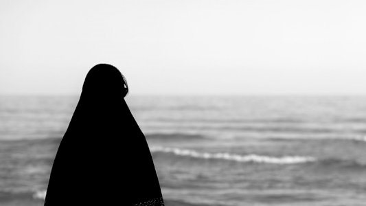 الأرملة - صورة تعبيرية