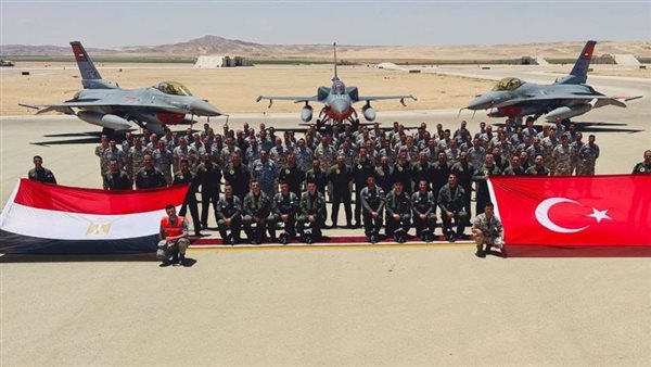 فعاليات التدريب الجوي المصري التركي