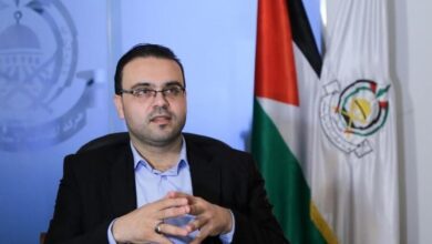 الناطق باسم حركة المقاومة الفلسطينية «حماس» حازم قاسم