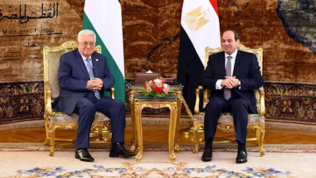 الرئيس السيسي يستقبل رئيس فلسطين ويؤكد دعم مصر لحقوق الشعب الفلسطيني ورفض التهجير