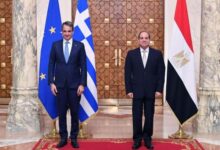 السيسي ورئيس وزراء اليونان