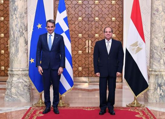 السيسي ورئيس وزراء اليونان