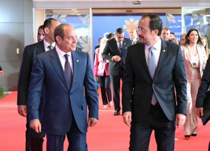 السيسي يستقبل نظيرة القبرصي